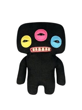 FUGGLER Laboratory Misfits 9 in Plush - ANNOYED ALIEN, Black, NIB